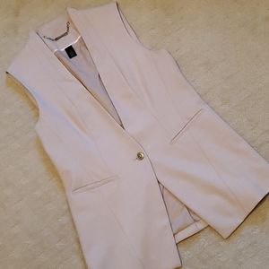 WHBM Long Vest